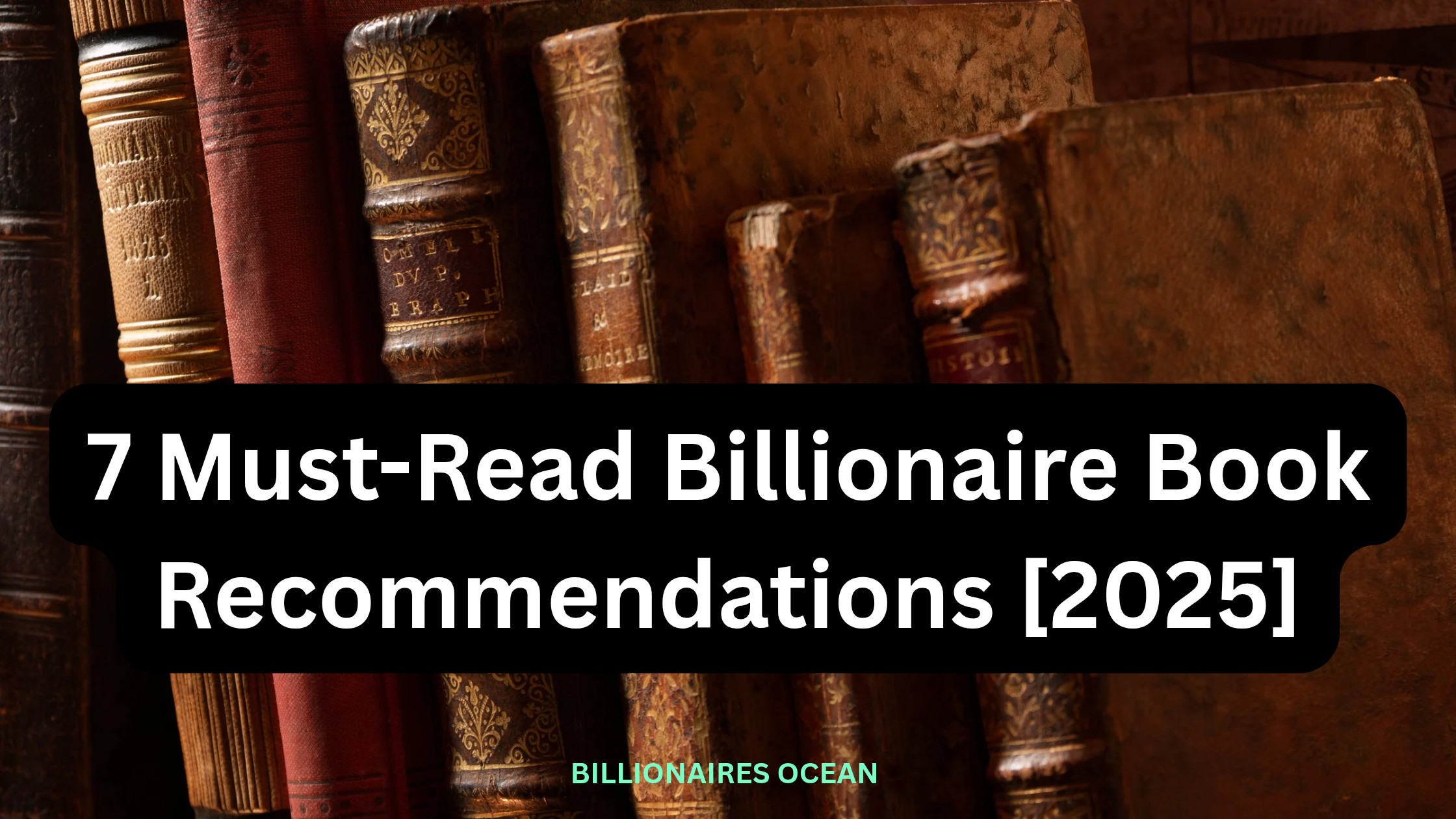 Billionaire book recommendations
